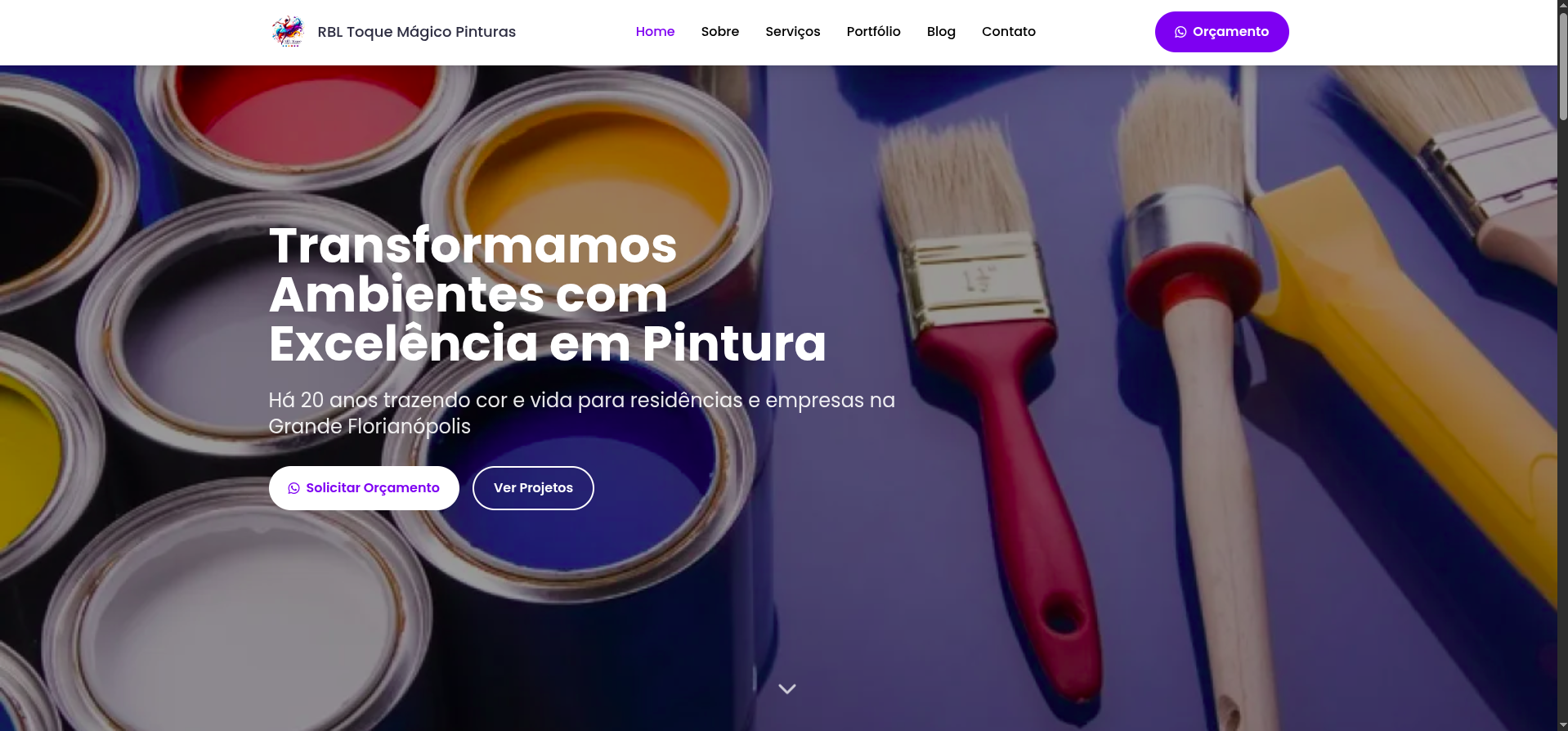 Site RBL Pinturas